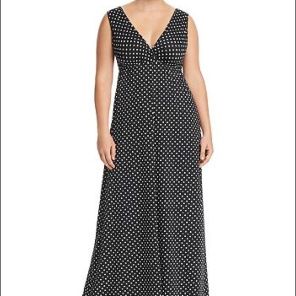 NWOT Love...ady polka dot maxi dress